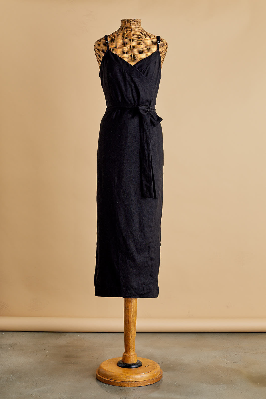 Black Wrap Dress