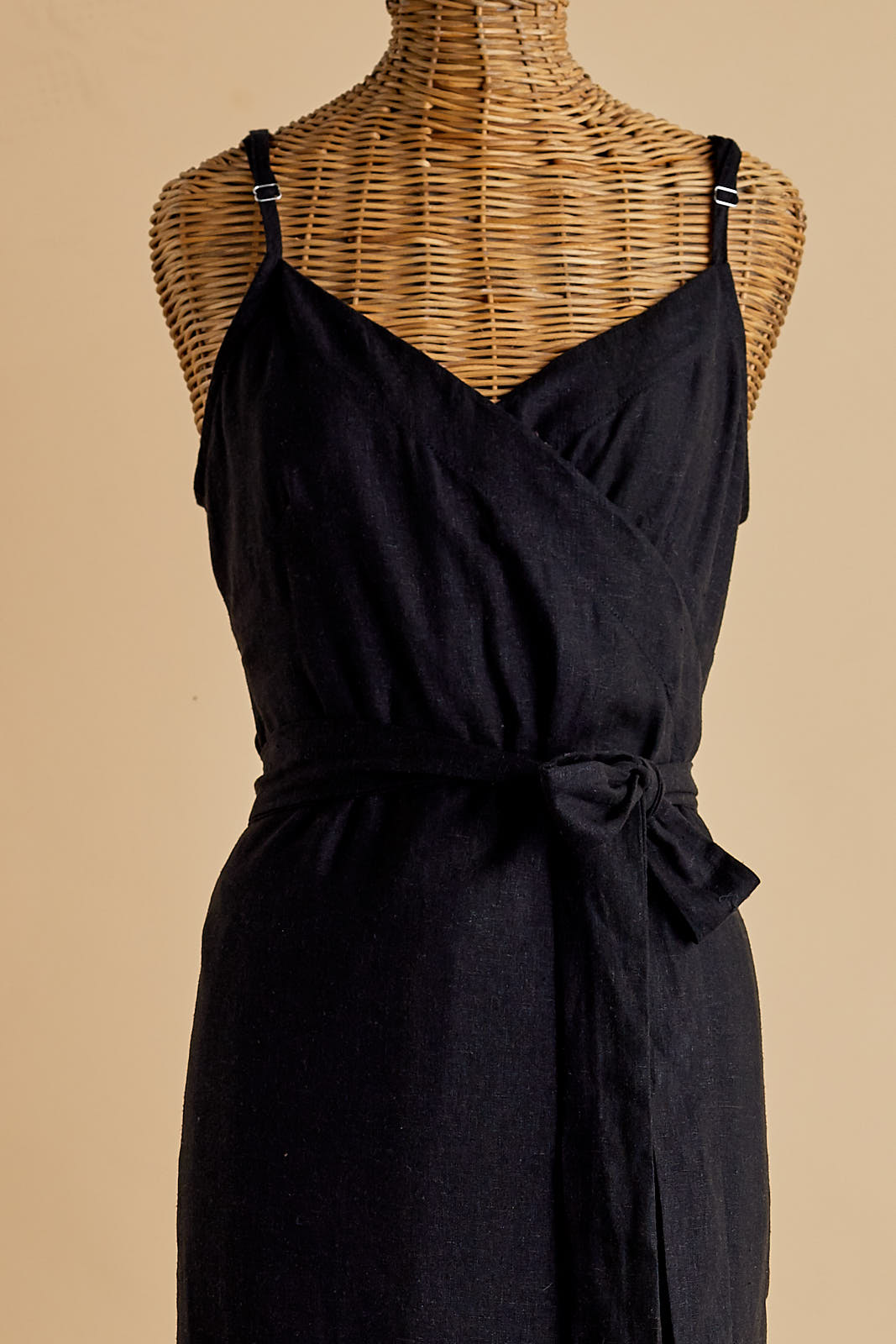 Black Wrap Dress