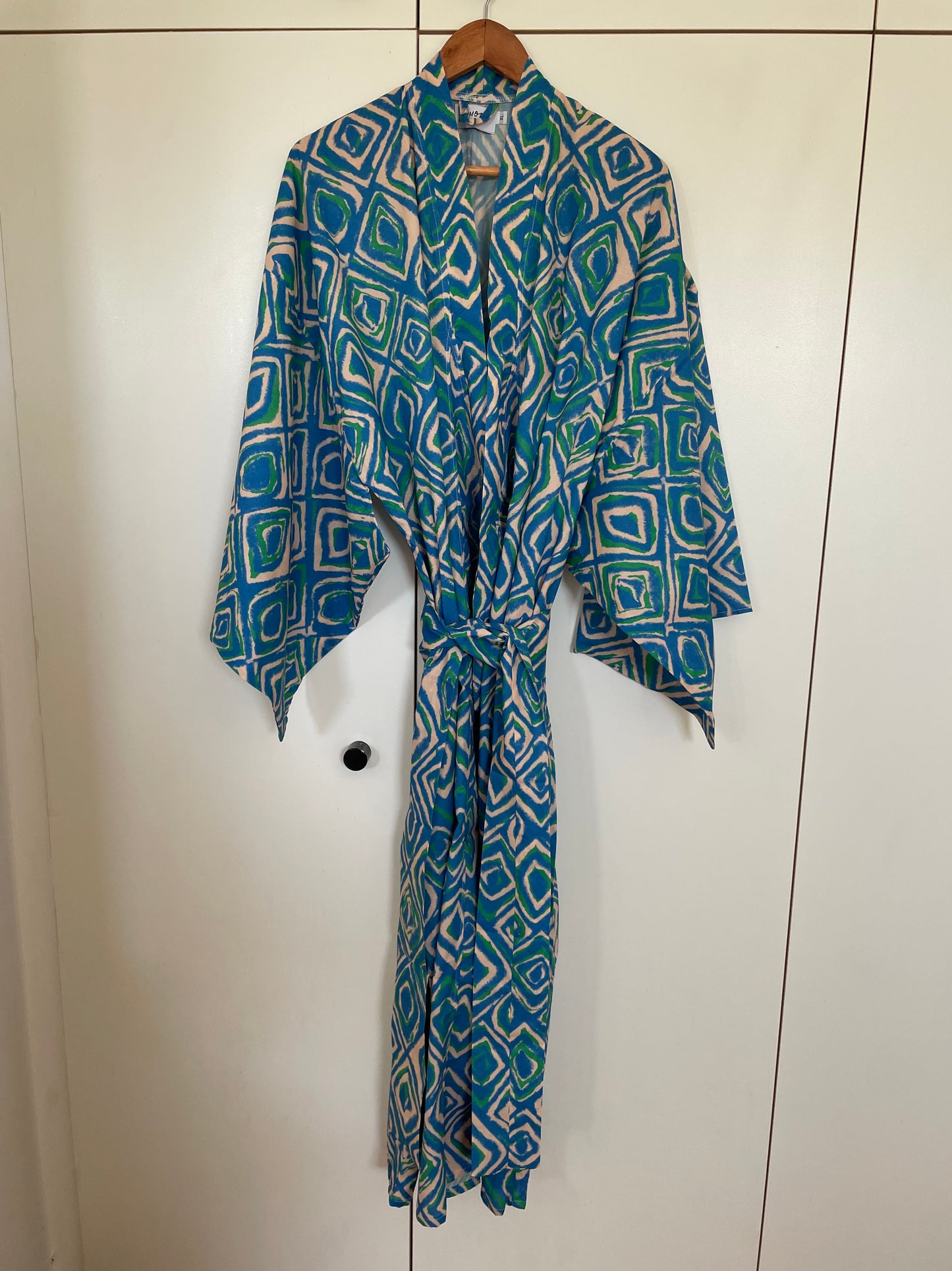 Peacock Cotton Kimono