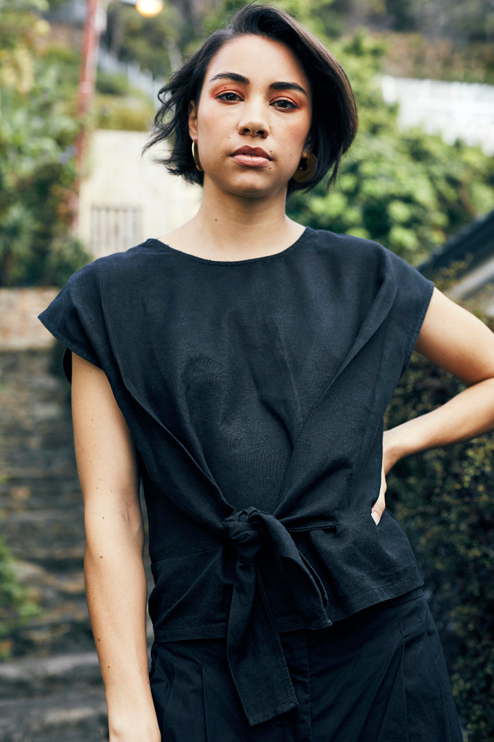 Frances Tie Top