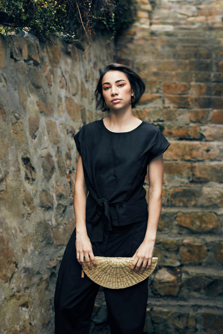 Frances Tie Top